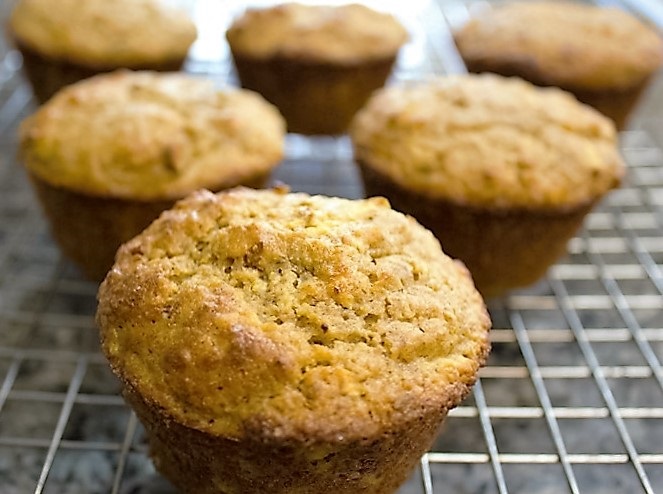 muffins on cooling rack